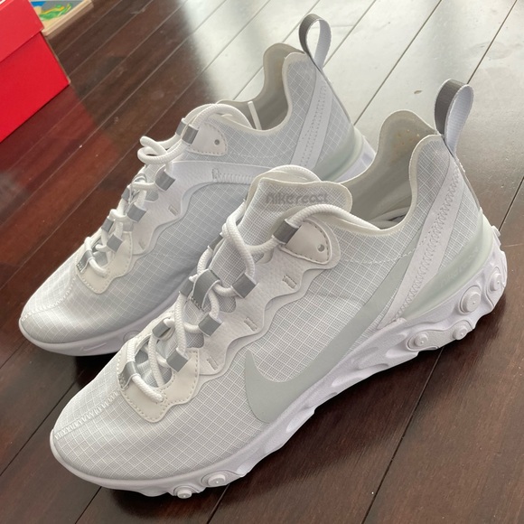 NIKE REACT ELEMENT 55 SE White - Picture 5 of 6